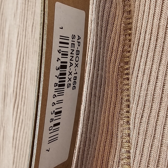 Skims Team USA ribbed boxer shorts in size XXS in Sienna NWT - Picture 4 of 6